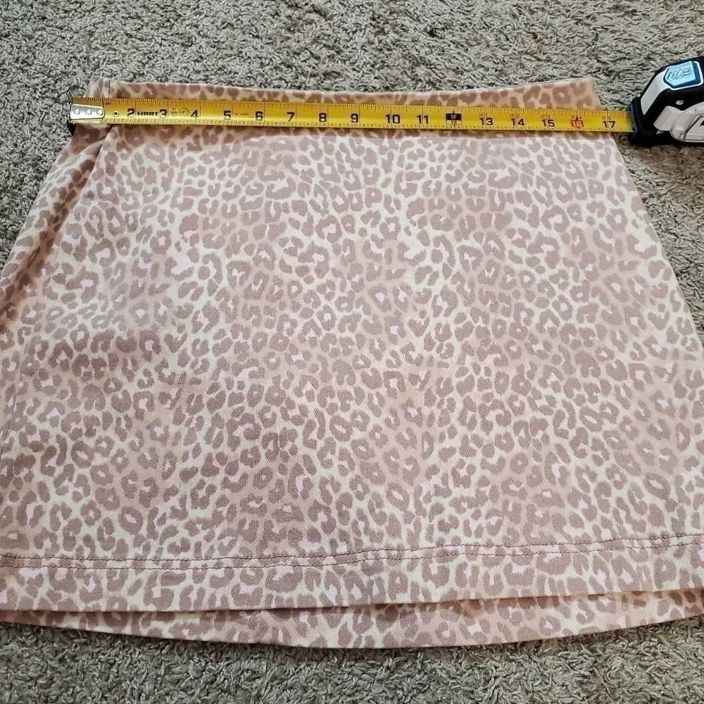 Wild Fable Animal Print Mini Skirt